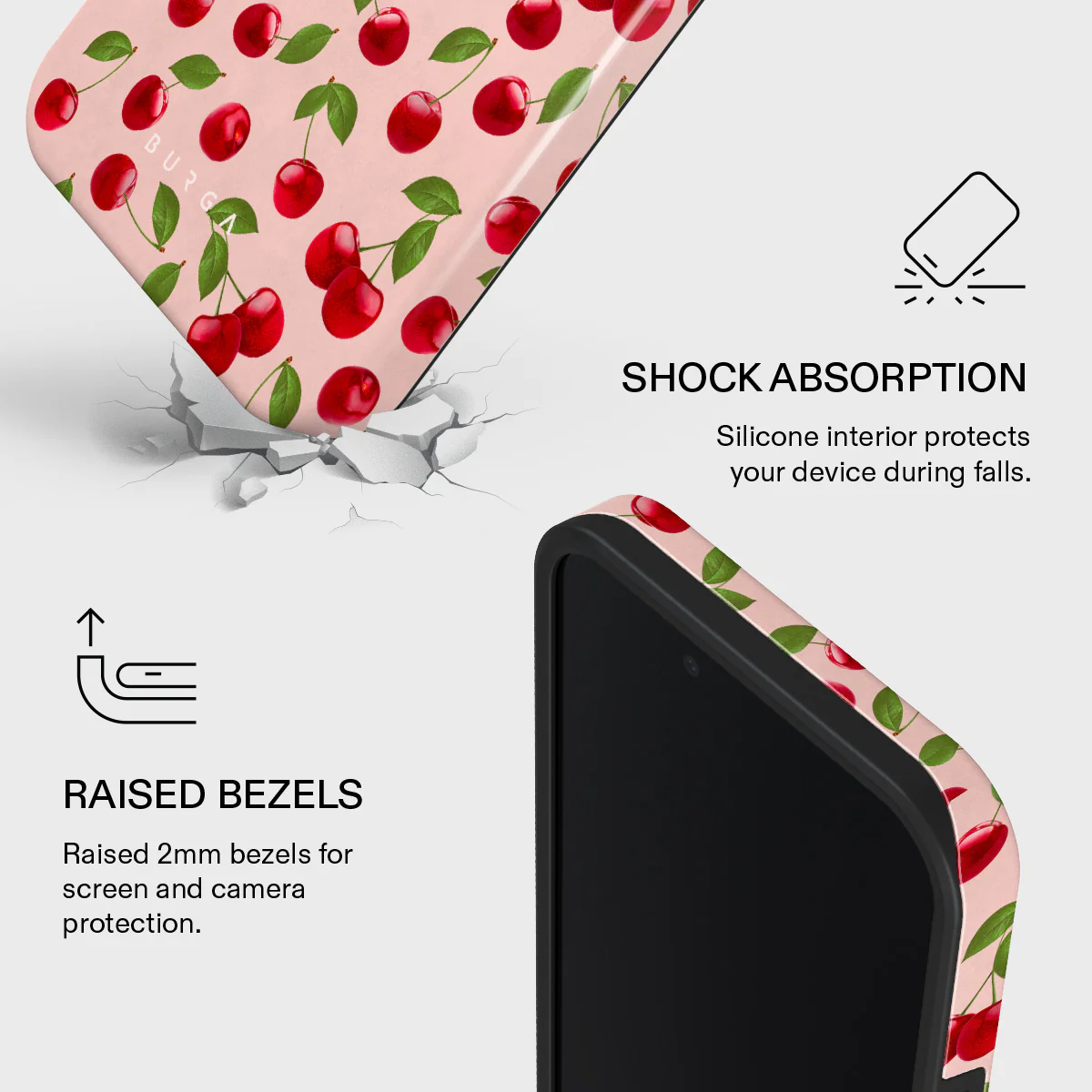 Afternoon Treat - Cherry iPhone 17e Case - Image 4