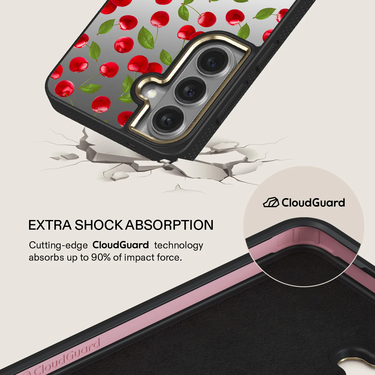 Afternoon Treat - Cherry Samsung Galaxy S26 Case - Image 42