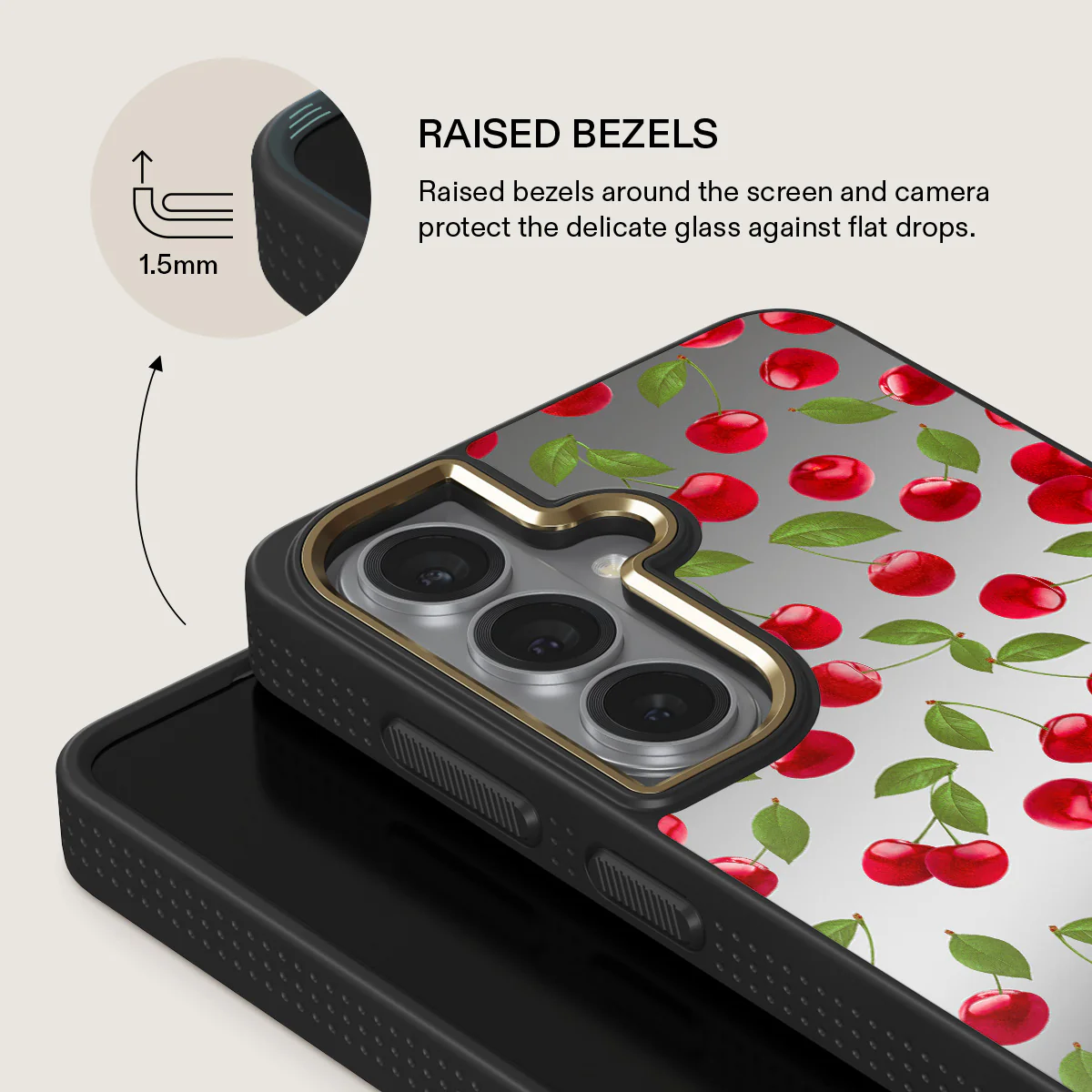 Afternoon Treat - Cherry Samsung Galaxy S26 Case - Image 44