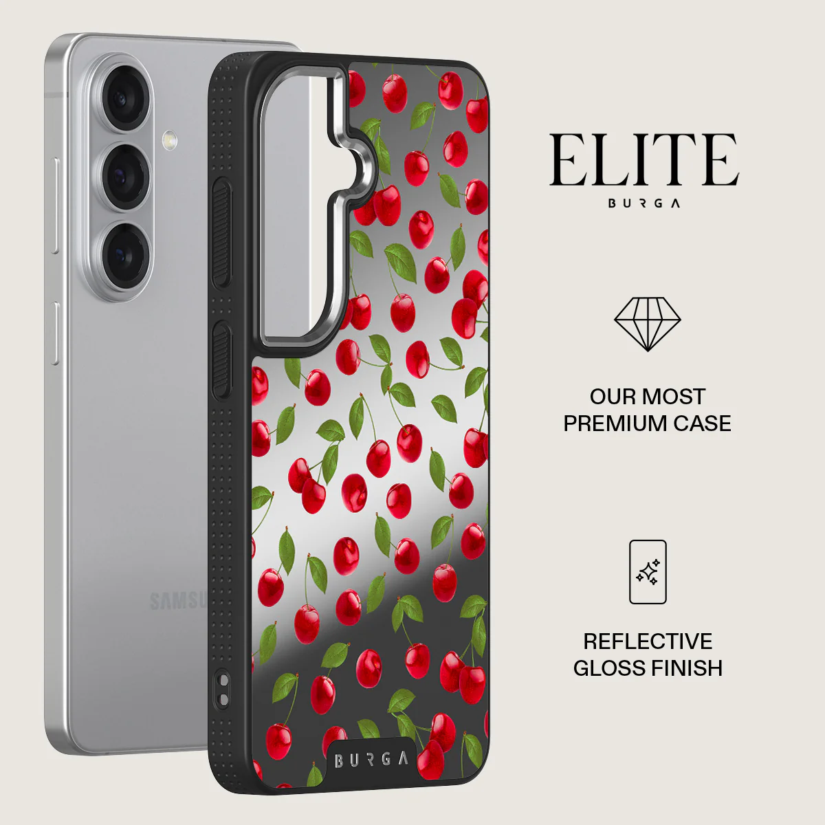 Afternoon Treat - Cherry Samsung Galaxy S26 Case - Image 57