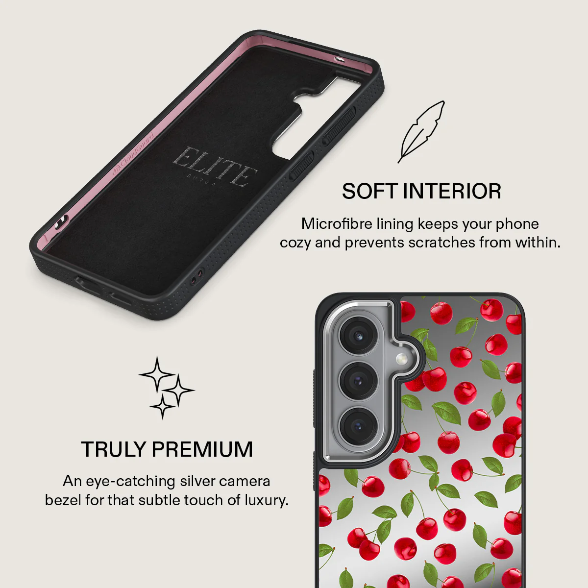 Afternoon Treat - Cherry Samsung Galaxy S26 Case - Image 62