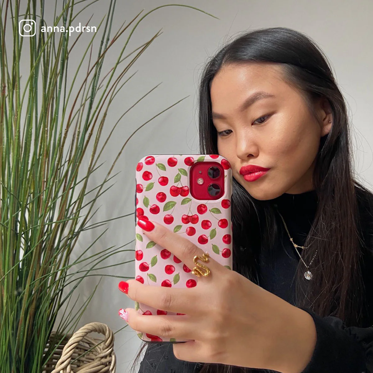 Afternoon Treat - Cherry Samsung Galaxy S26 Case - Image 73