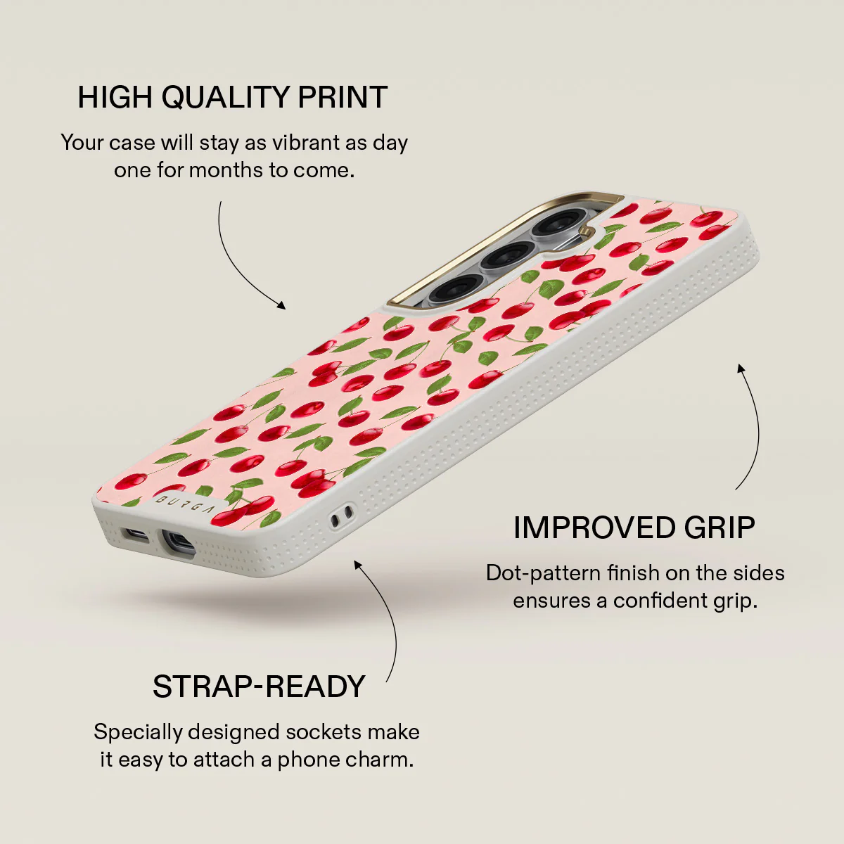 Afternoon Treat - Cherry Samsung Galaxy S26 Plus Case - Image 30