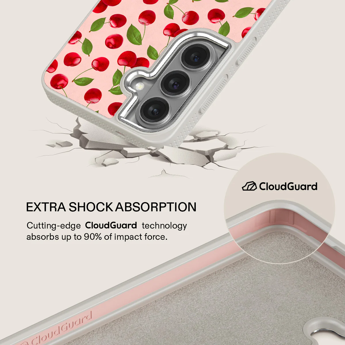 Afternoon Treat - Cherry Samsung Galaxy S26 Plus Case - Image 35