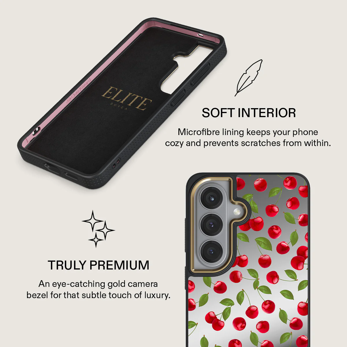 Afternoon Treat - Cherry Samsung Galaxy S26 Plus Case - Image 46