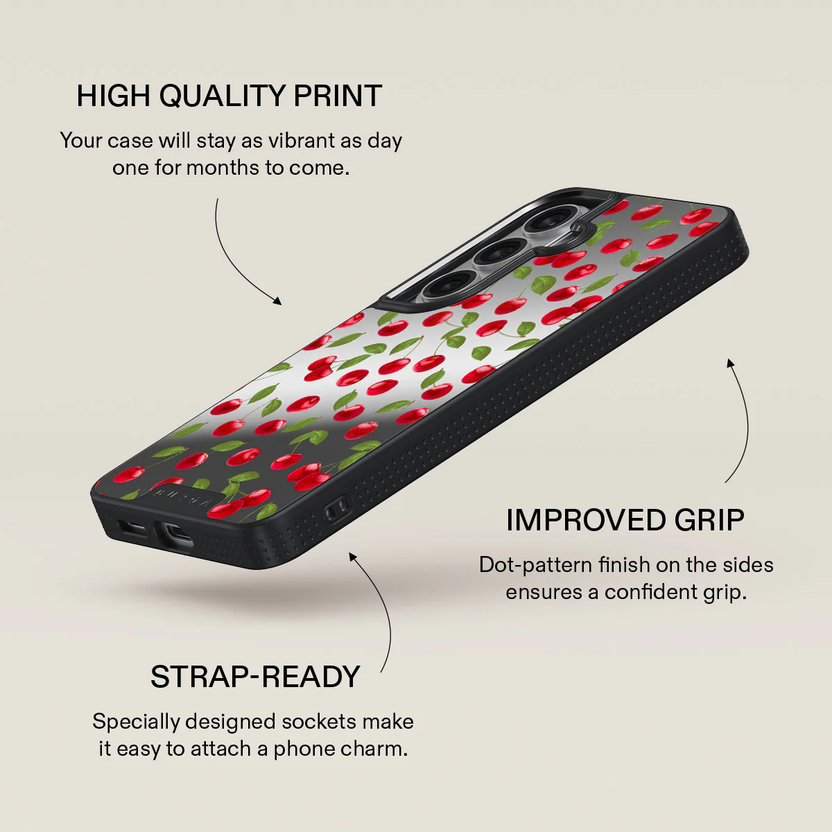 Afternoon Treat - Cherry Samsung Galaxy S26 Plus Case - Image 53