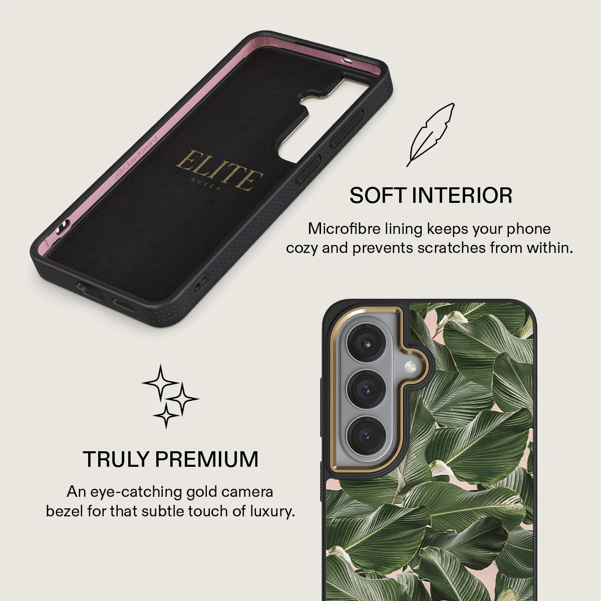 So Lush - Bannana Leaves Samsung Galaxy S26 Plus Case - Image 10