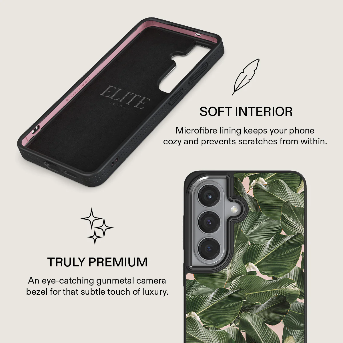 So Lush - Bannana Leaves Samsung Galaxy S26 Plus Case - Image 17