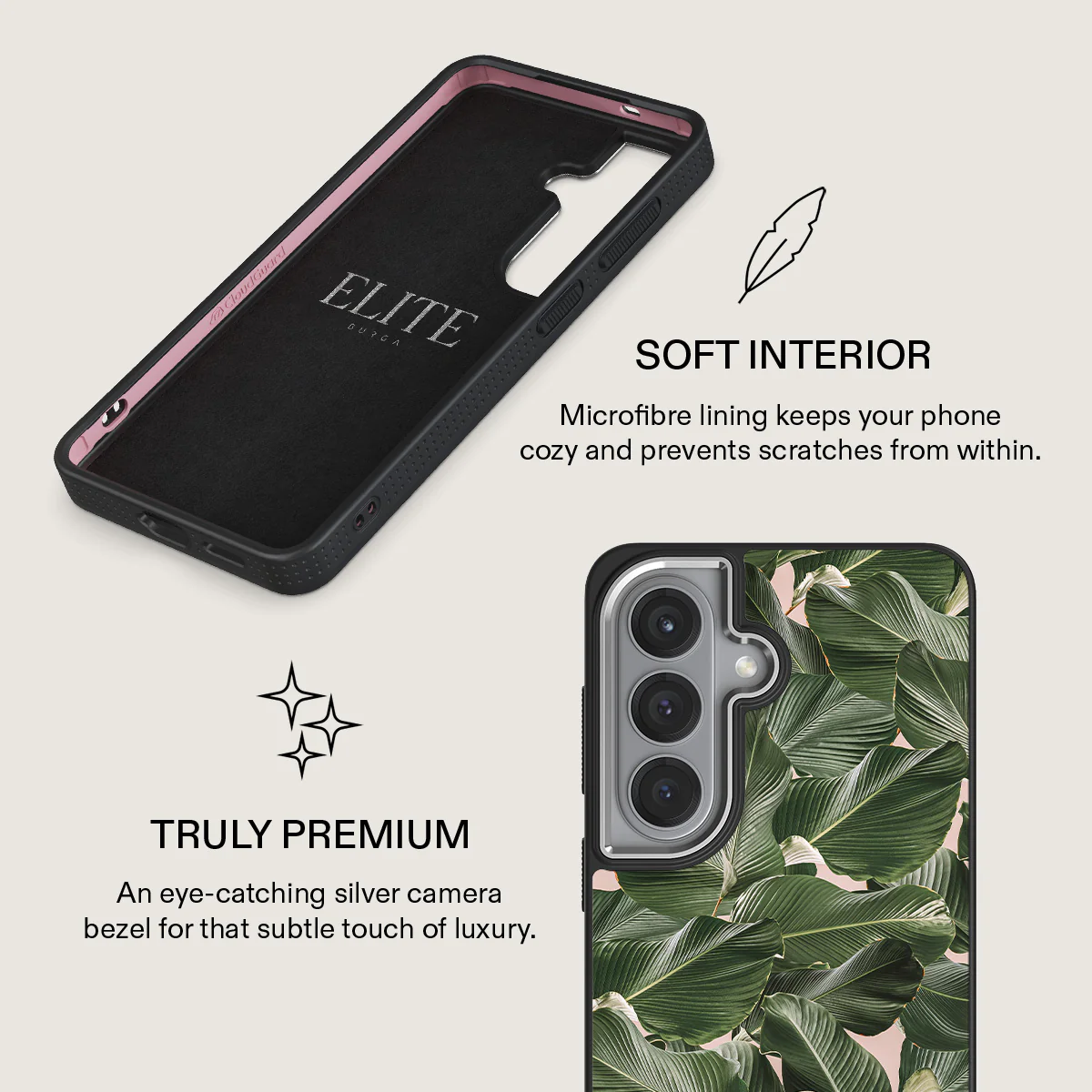 So Lush - Bannana Leaves Samsung Galaxy S26 Plus Case - Image 24