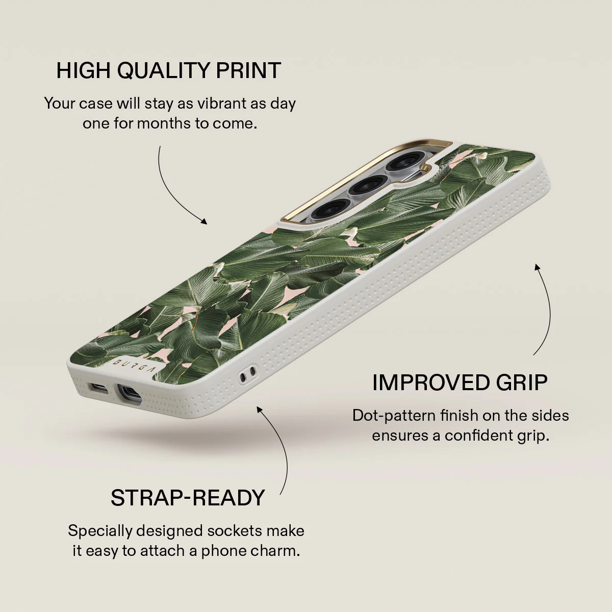 So Lush - Bannana Leaves Samsung Galaxy S26 Plus Case - Image 30