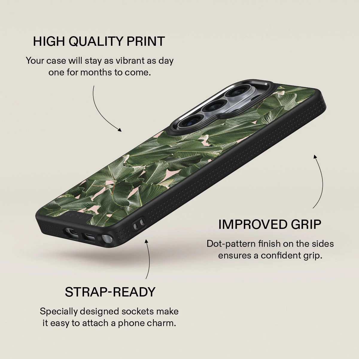 So Lush - Bannana Leaves Samsung Galaxy S26 Ultra Case - Image 16