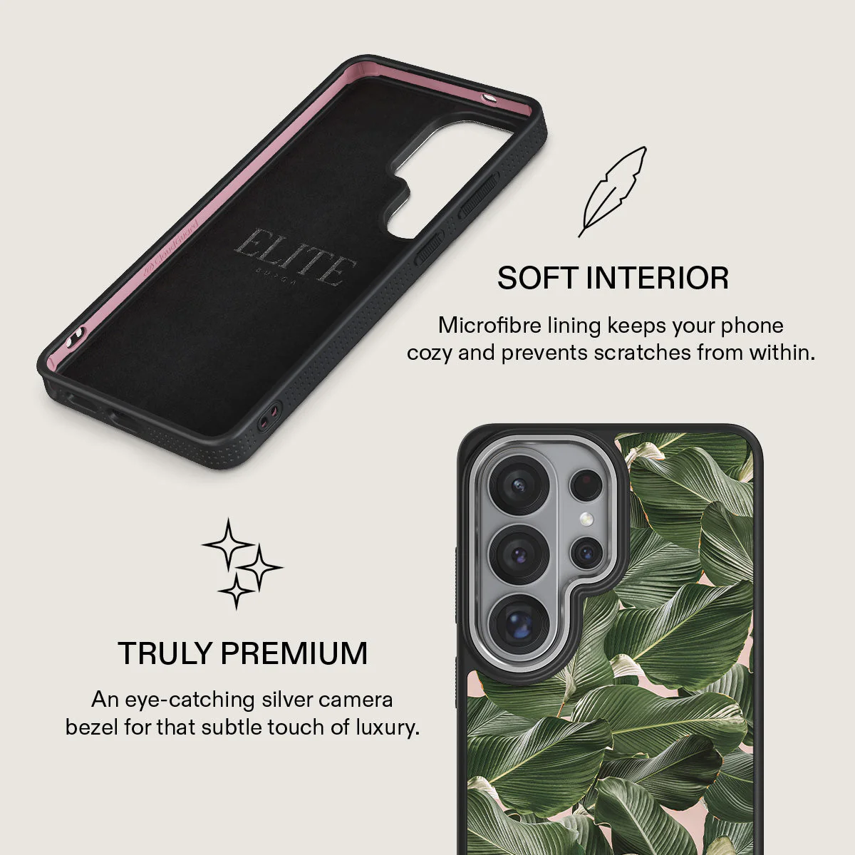 So Lush - Bannana Leaves Samsung Galaxy S26 Ultra Case - Image 24