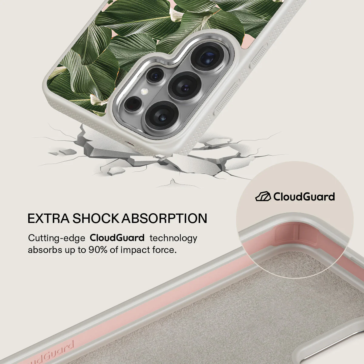 So Lush - Bannana Leaves Samsung Galaxy S26 Ultra Case - Image 35