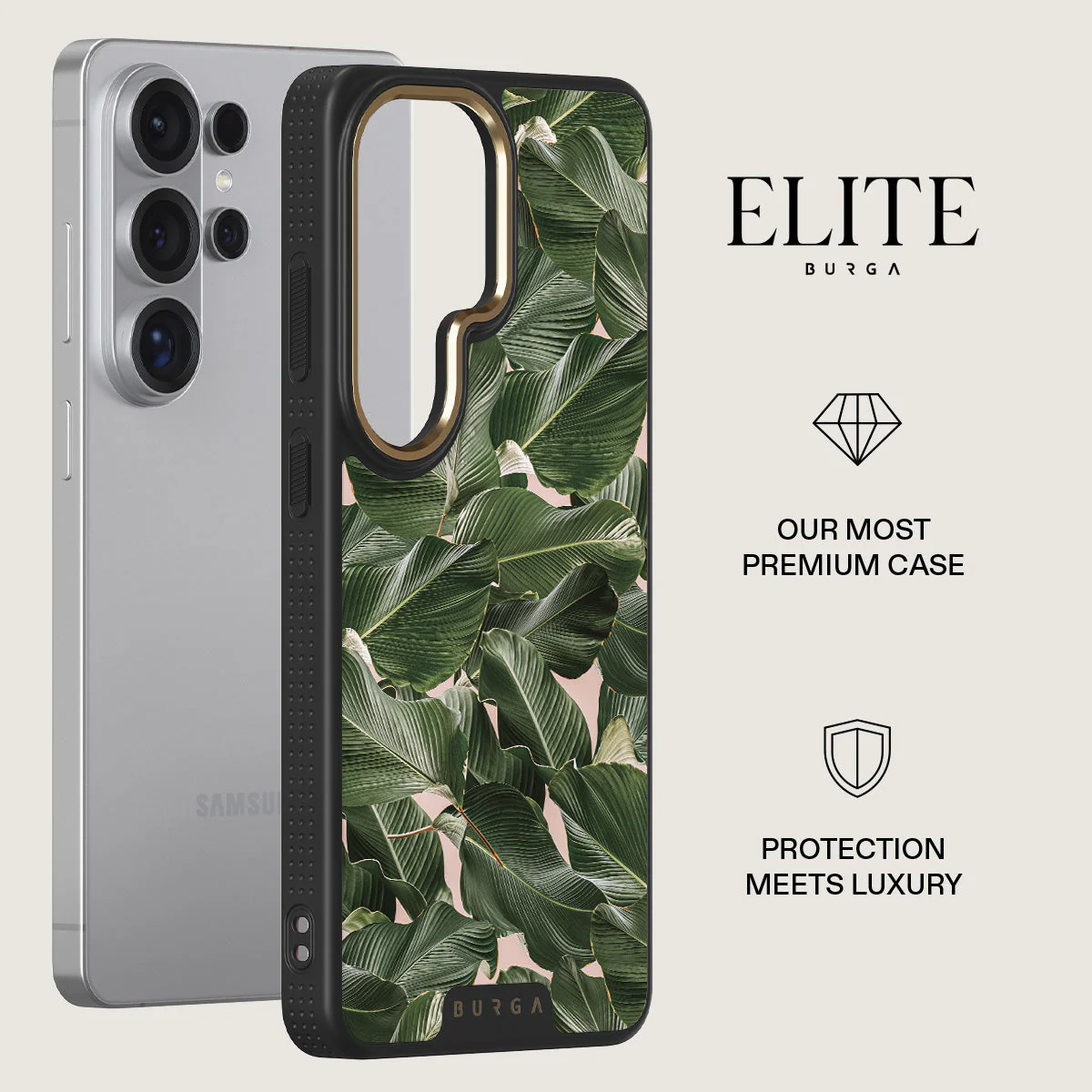 So Lush - Bannana Leaves Samsung Galaxy S26 Ultra Case - Image 6