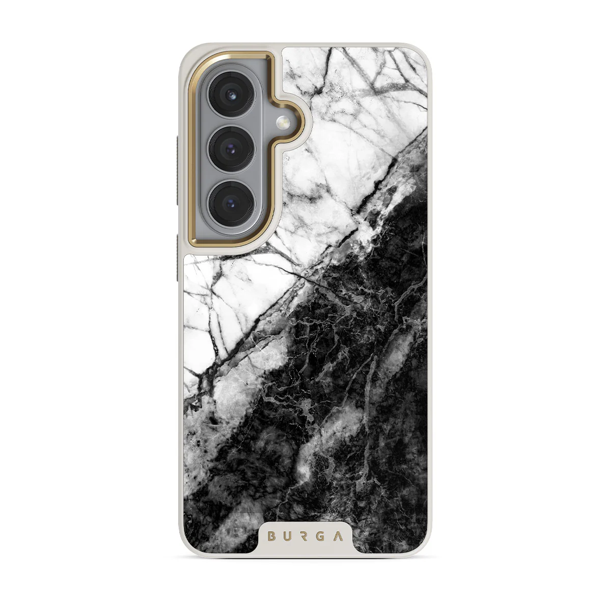 Fatal Contradiction - Black & White Marble Samsung Galaxy S26 Case - Image 26