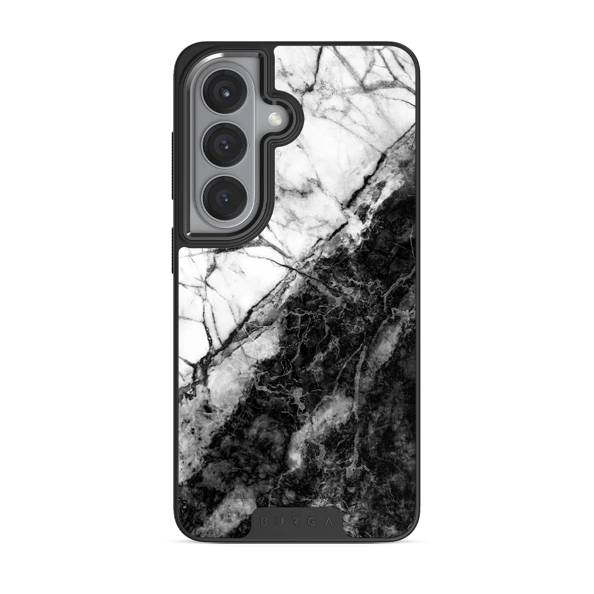 Fatal Contradiction - Black & White Marble Samsung Galaxy S26 Plus Case - Image 12