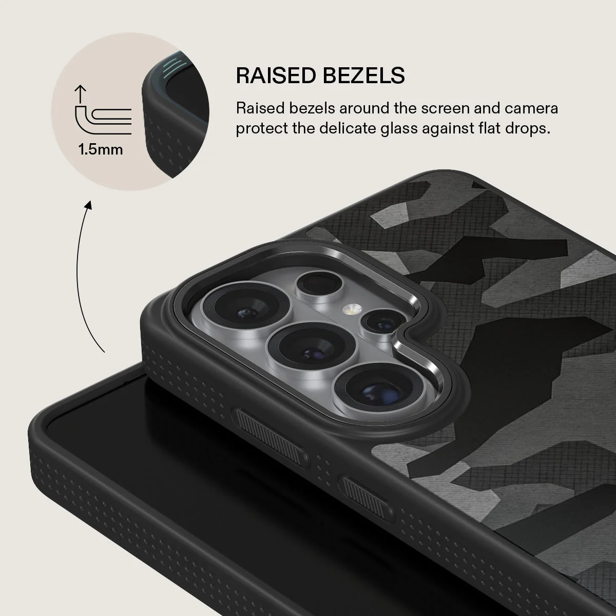 Night Black Camouflage - Samsung Galaxy S26 Ultra Case - Image 15