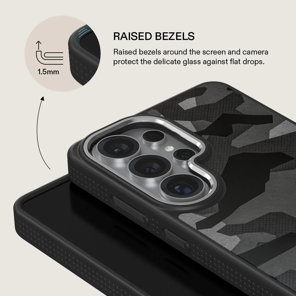 Night Black Camouflage - Samsung Galaxy S26 Ultra Case - Image 22