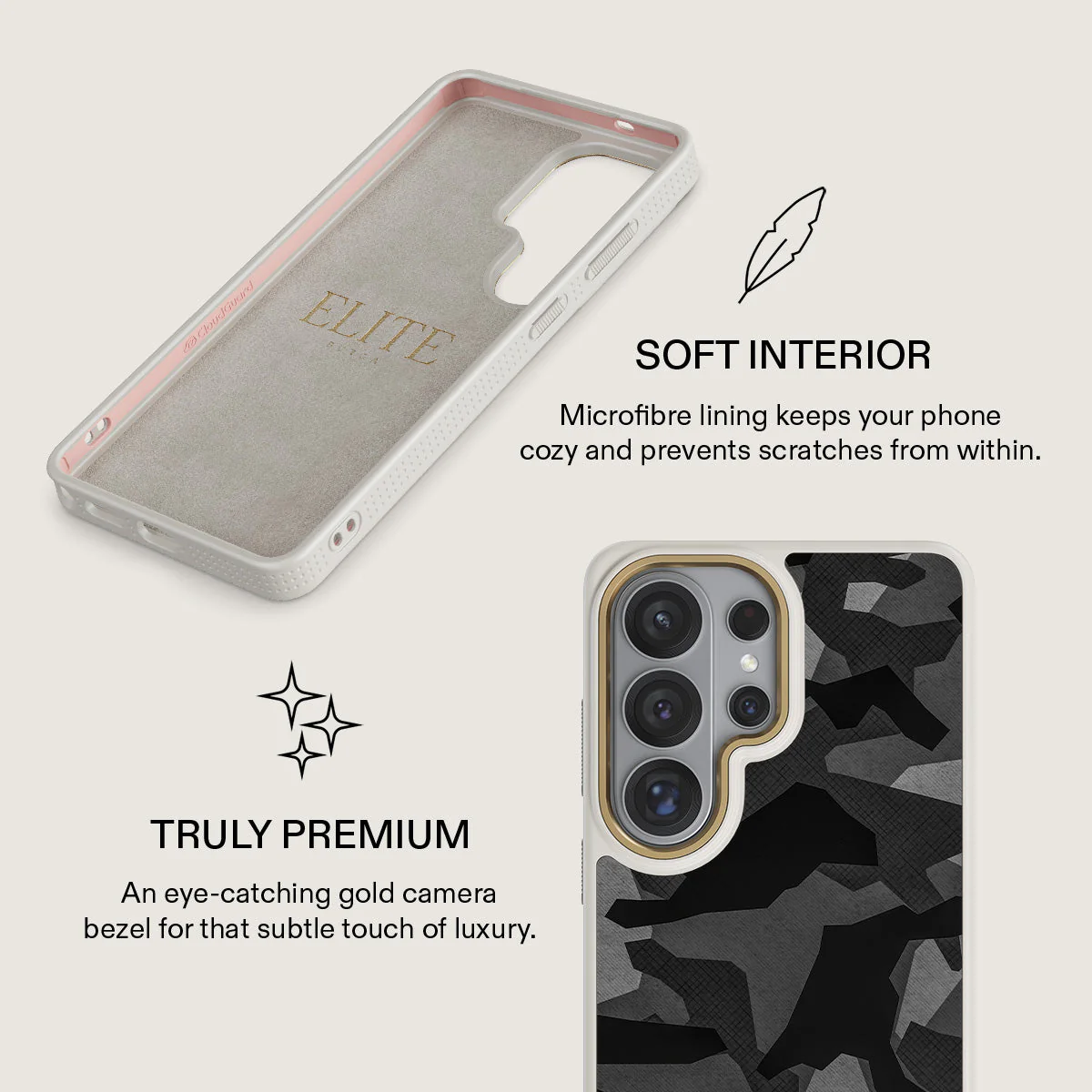 Night Black Camouflage - Samsung Galaxy S26 Ultra Case - Image 31