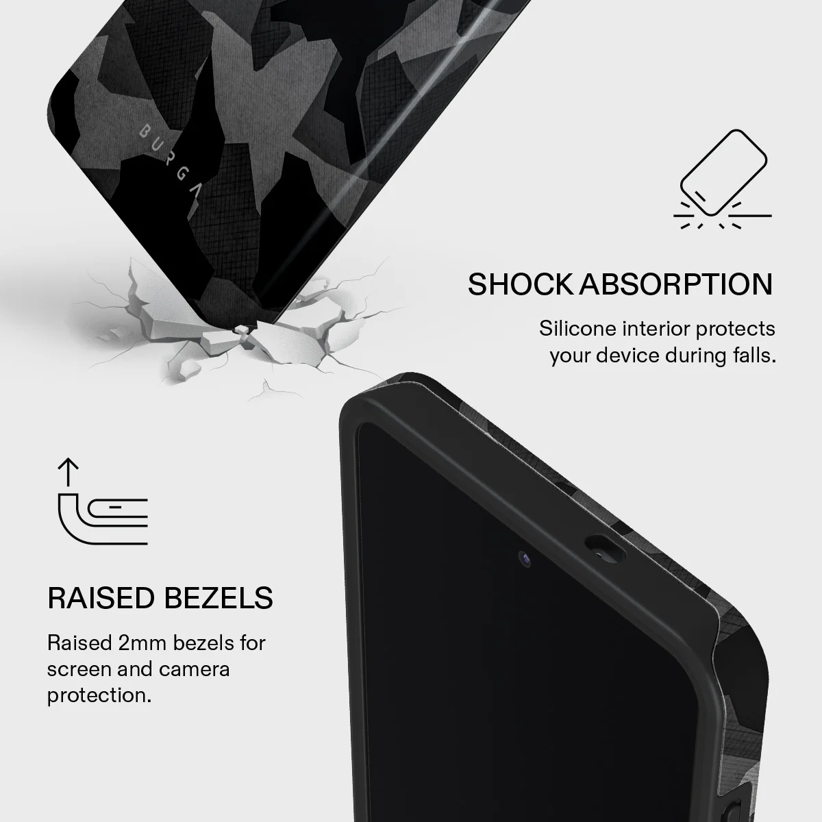 Night Black Camouflage - Samsung Galaxy S26 Ultra Case - Image 4