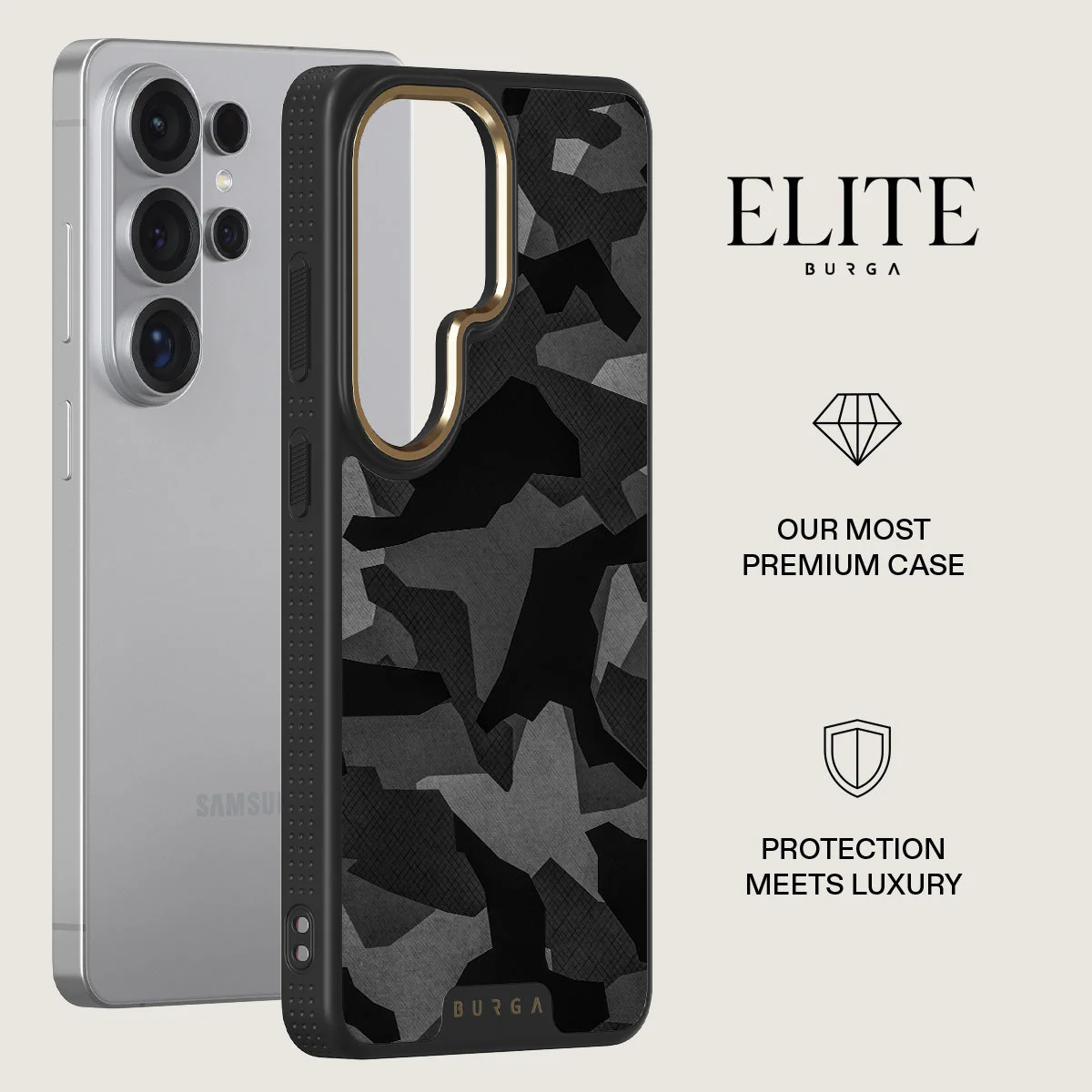 Night Black Camouflage - Samsung Galaxy S26 Ultra Case - Image 6