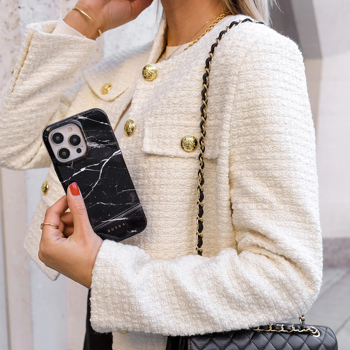 Noir Origin - Black Marble Samsung Galaxy S26 Ultra Case - Image 42