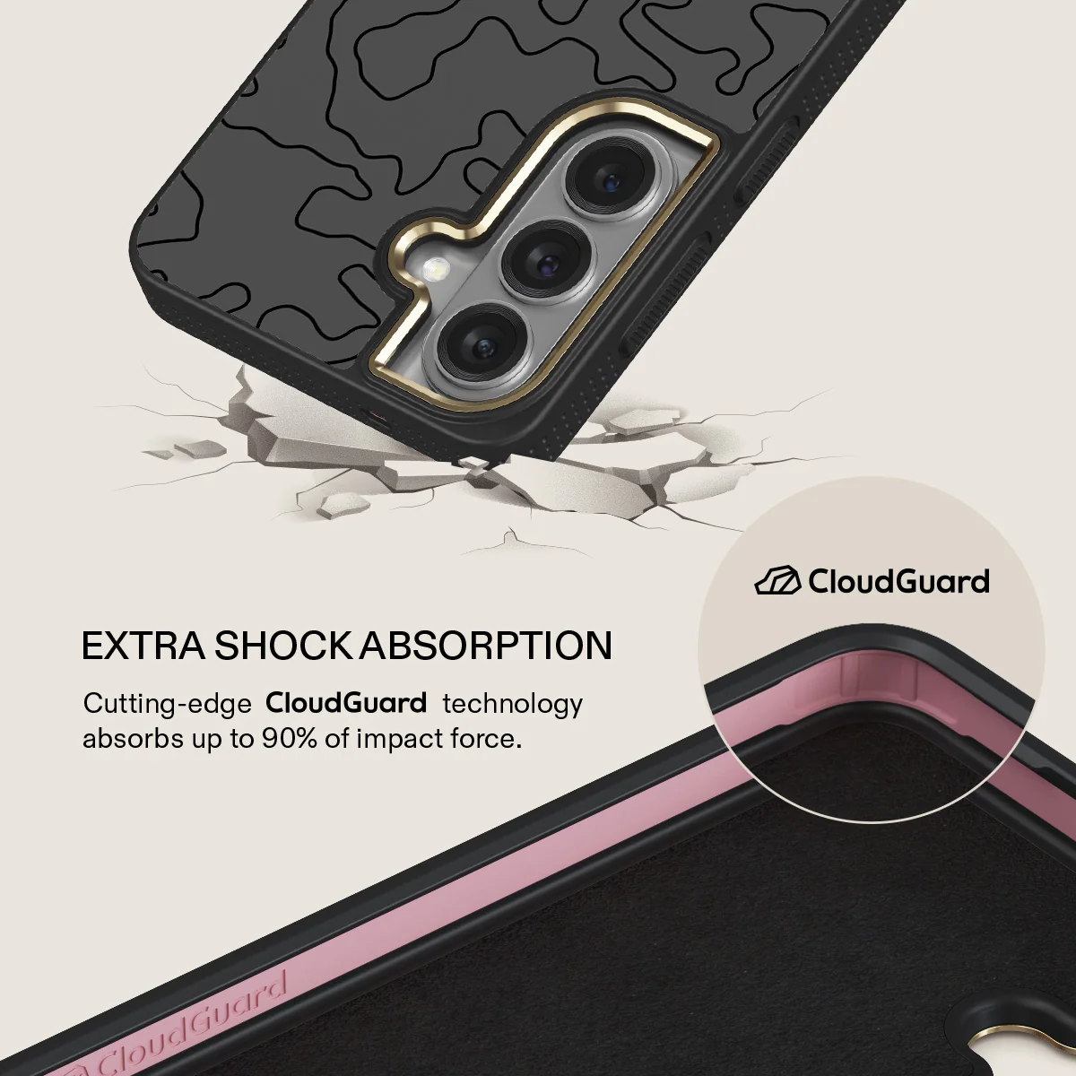 Black Rock - Samsung Galaxy S26 Case - Image 7