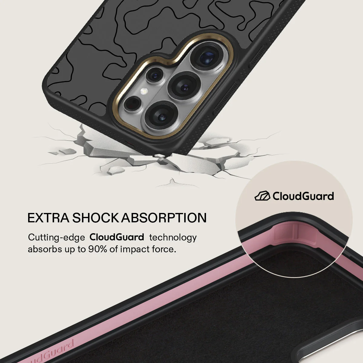 Black Rock - Samsung Galaxy S26 Ultra Case - Image 7