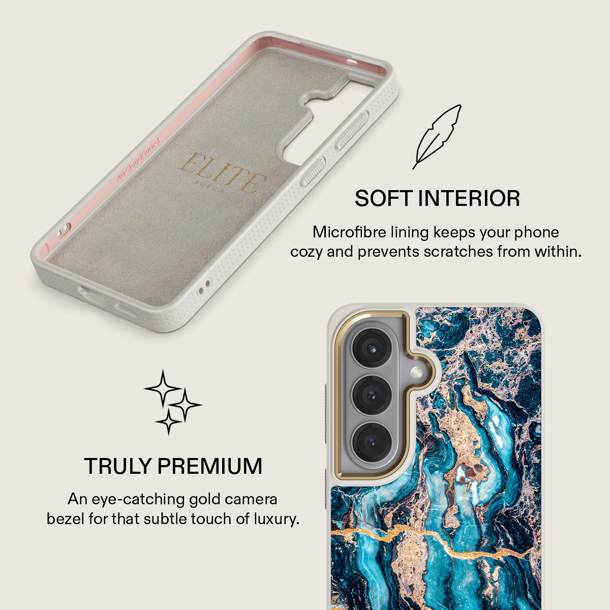 Mystic River - Blue Marble Samsung Galaxy S26 Plus Case - Image 31