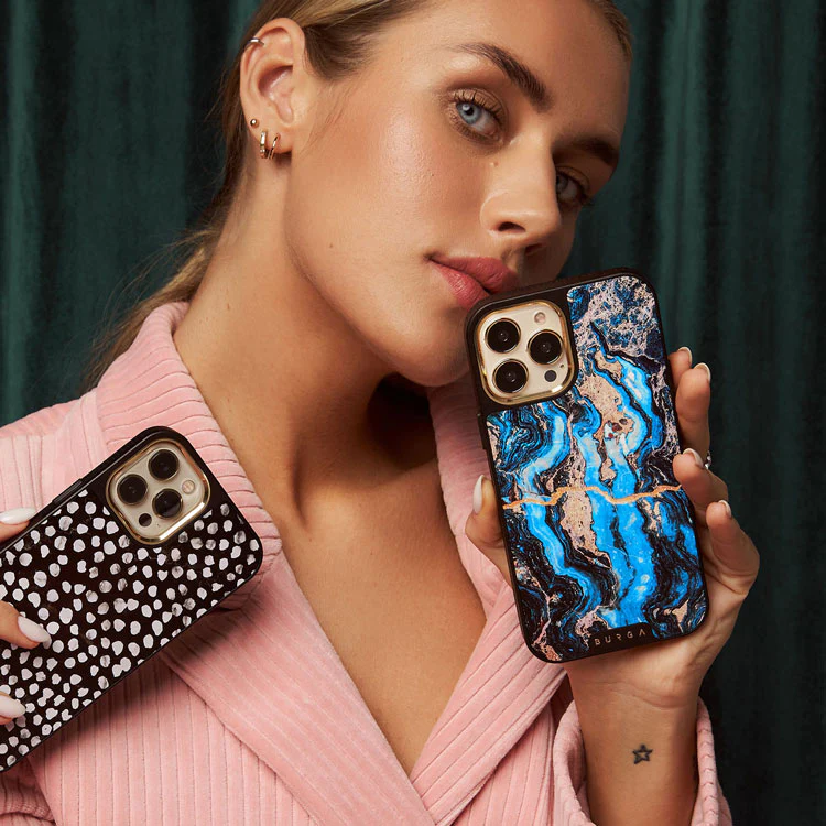 Mystic River - Blue Marble Samsung Galaxy S26 Plus Case - Image 46