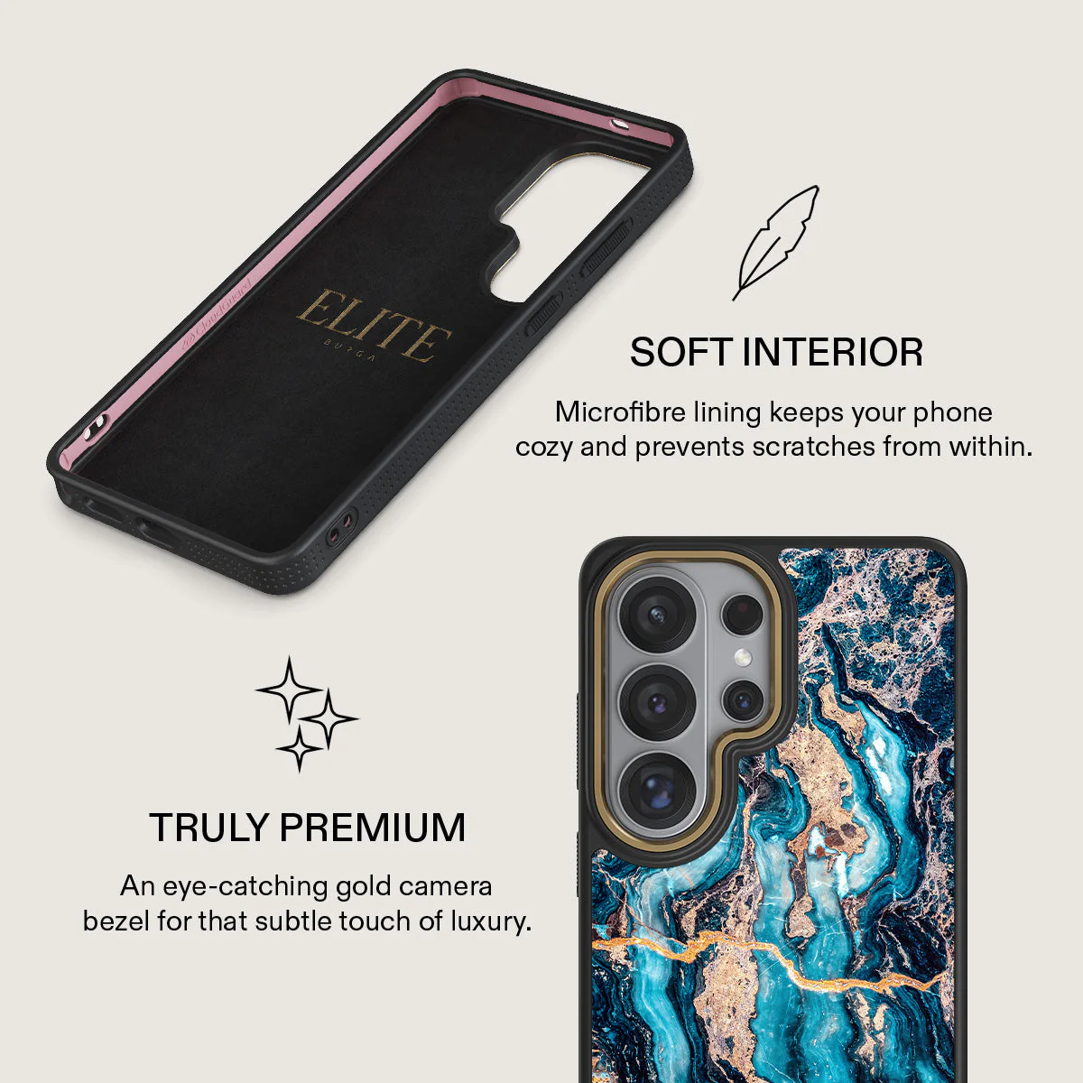 Mystic River - Blue Marble Samsung Galaxy S26 Ultra Case - Image 10