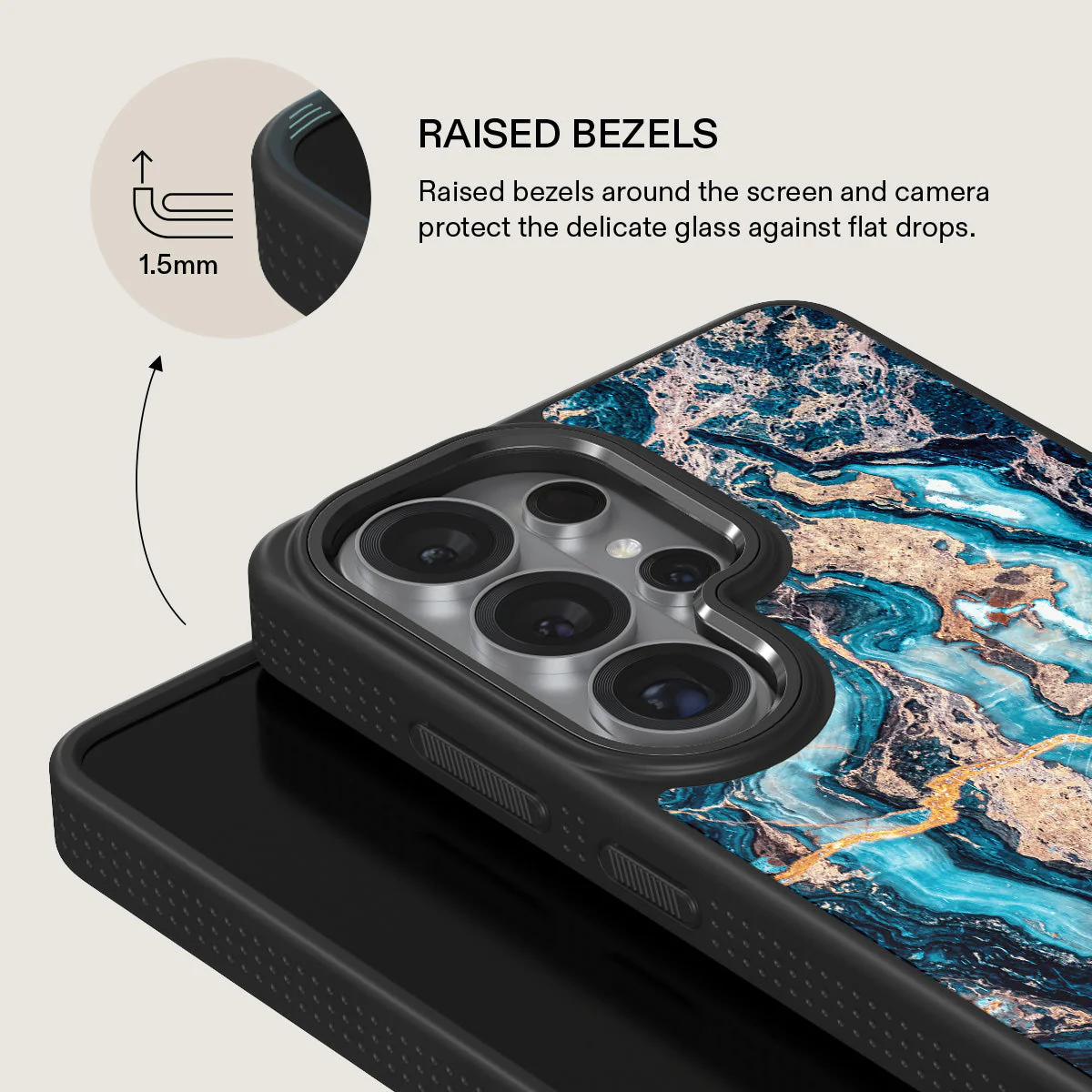 Mystic River - Blue Marble Samsung Galaxy S26 Ultra Case - Image 15