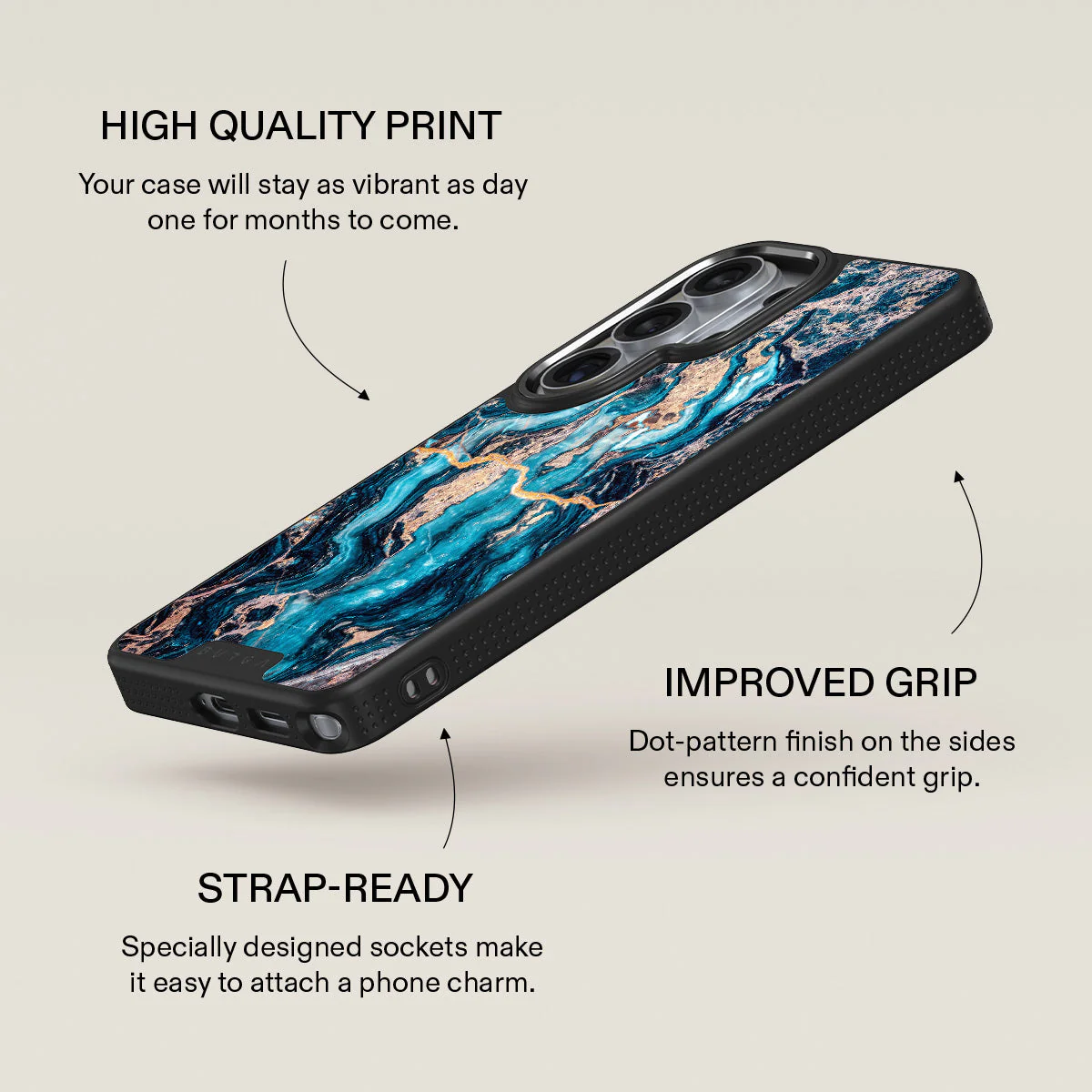 Mystic River - Blue Marble Samsung Galaxy S26 Ultra Case - Image 16