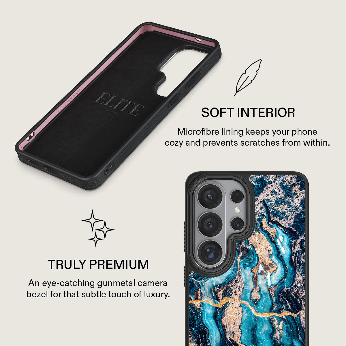 Mystic River - Blue Marble Samsung Galaxy S26 Ultra Case - Image 17