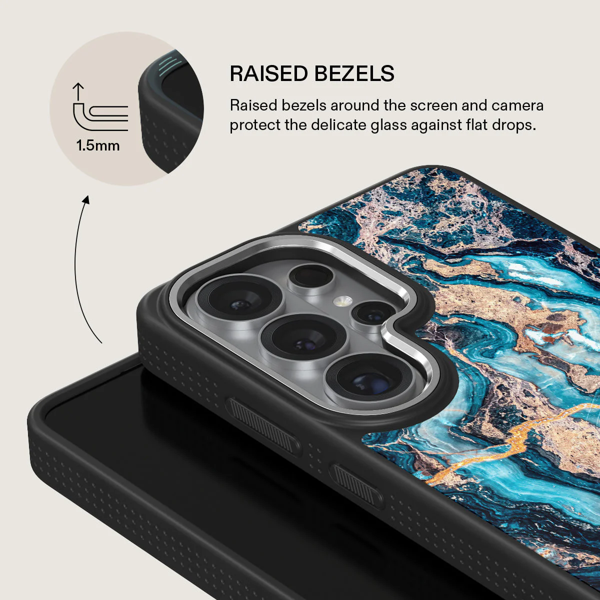 Mystic River - Blue Marble Samsung Galaxy S26 Ultra Case - Image 22