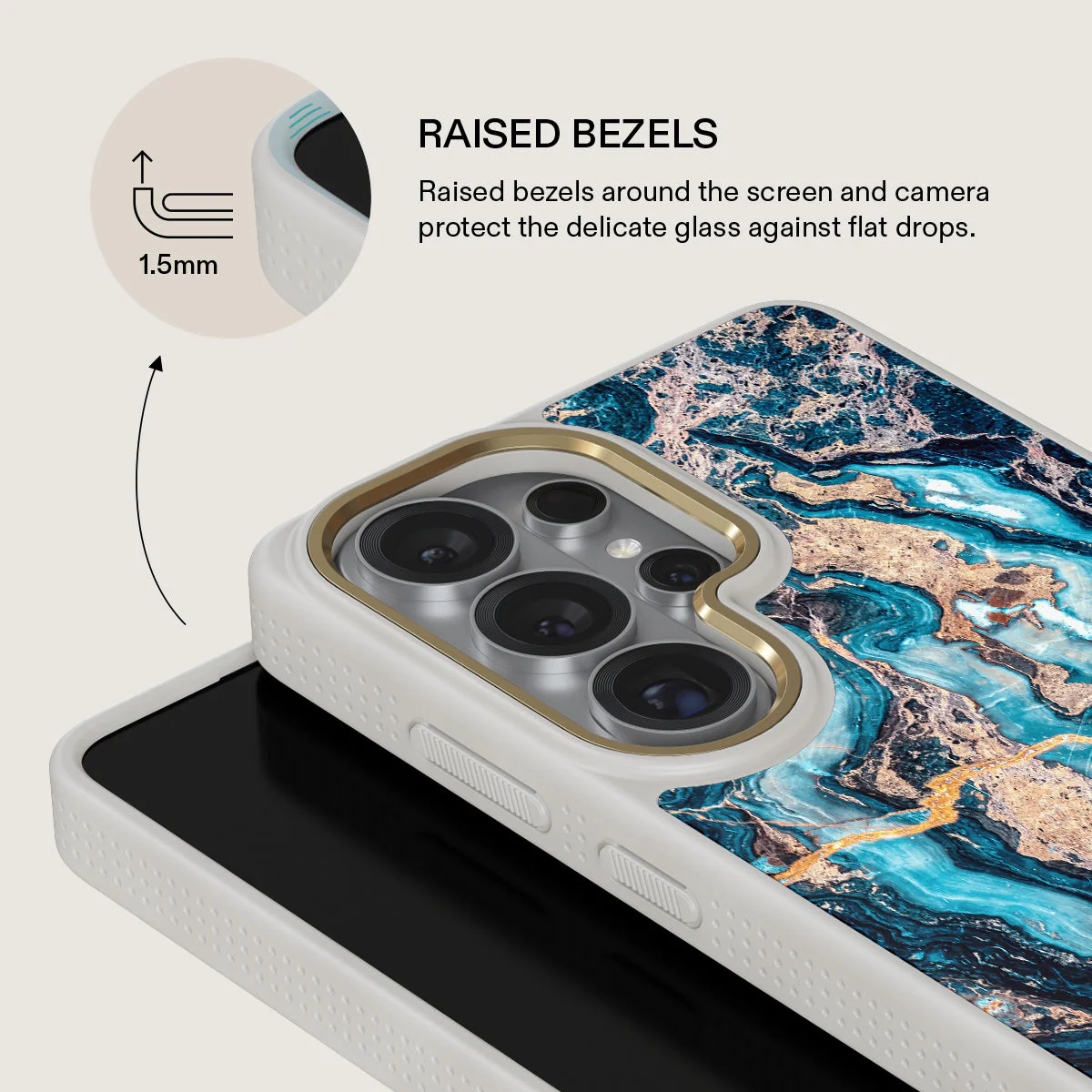 Mystic River - Blue Marble Samsung Galaxy S26 Ultra Case - Image 29