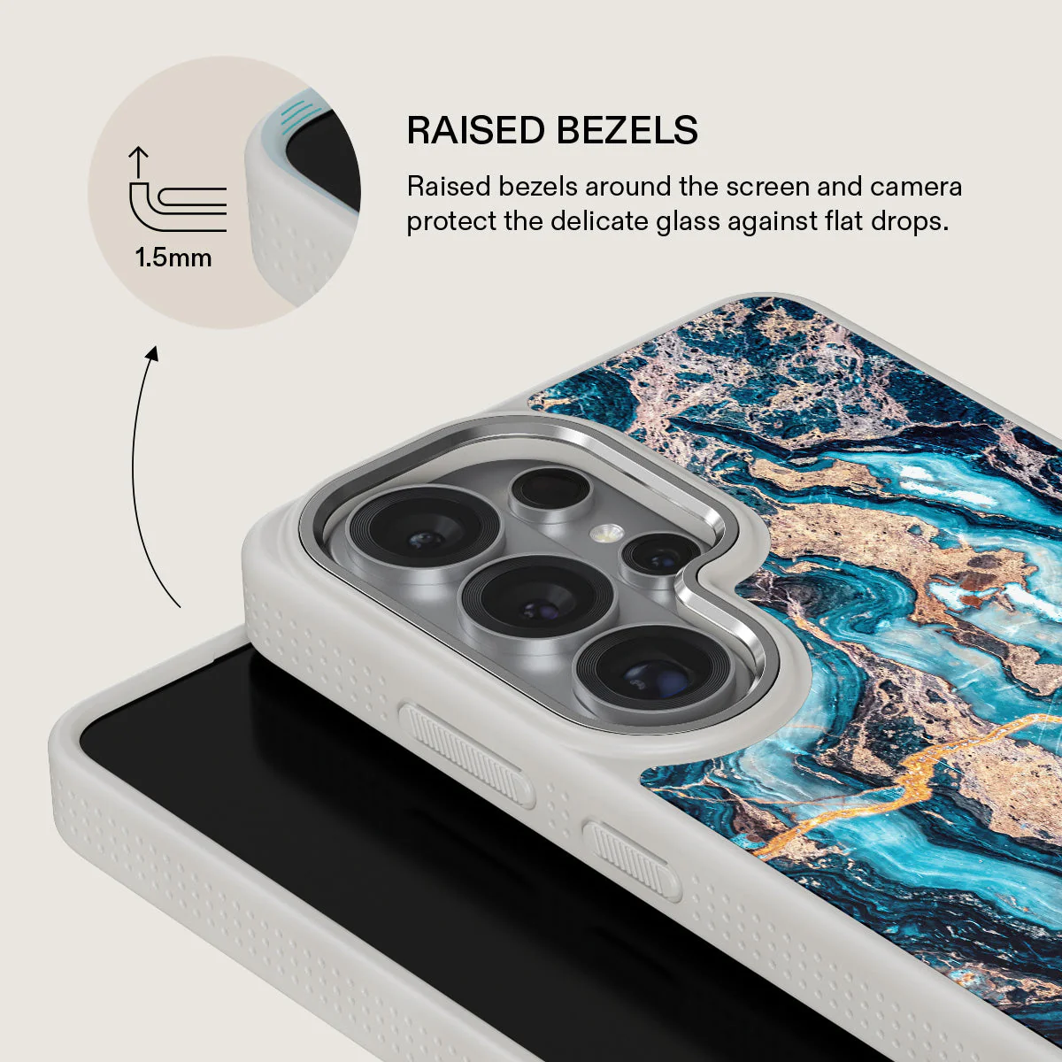 Mystic River - Blue Marble Samsung Galaxy S26 Ultra Case - Image 36