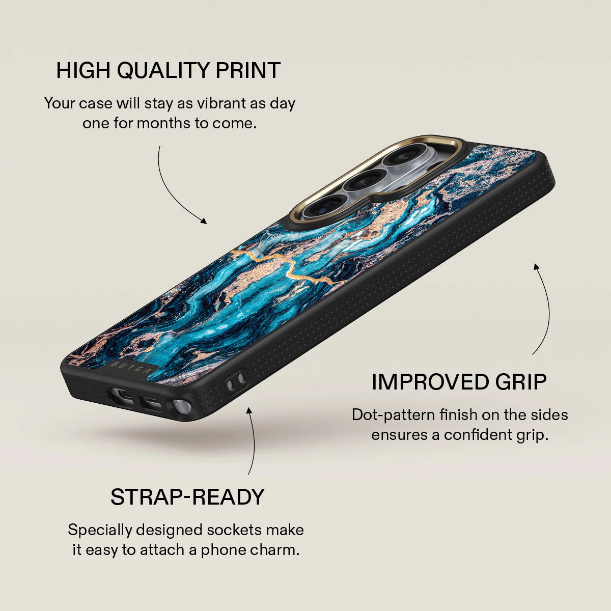 Mystic River - Blue Marble Samsung Galaxy S26 Ultra Case - Image 9