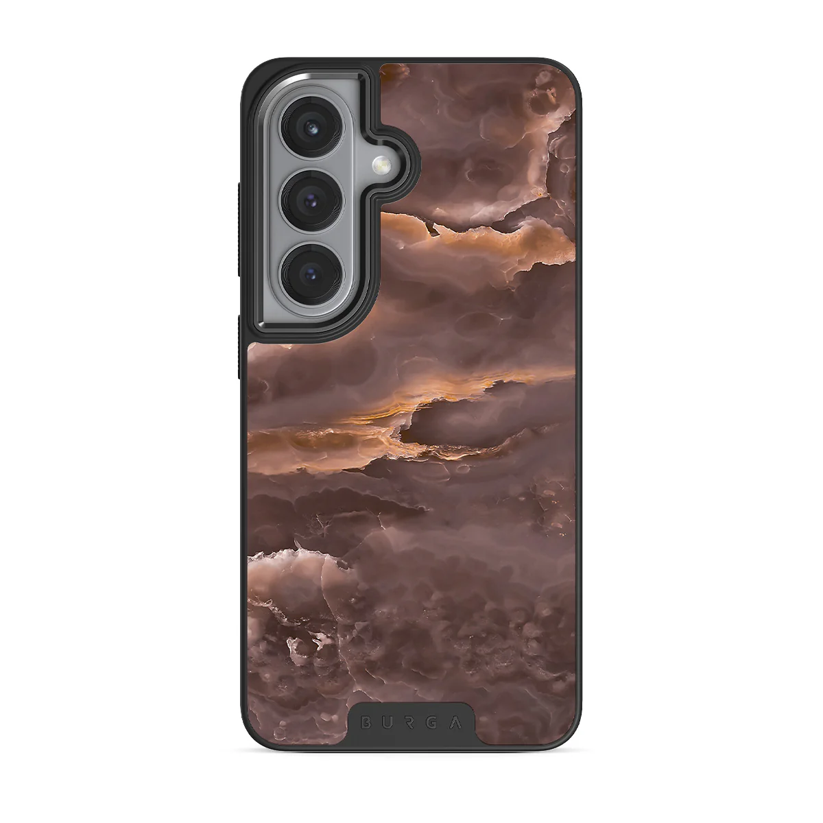 Fire Wood - Brown Marble Samsung Galaxy S26 Plus Case - Image 12