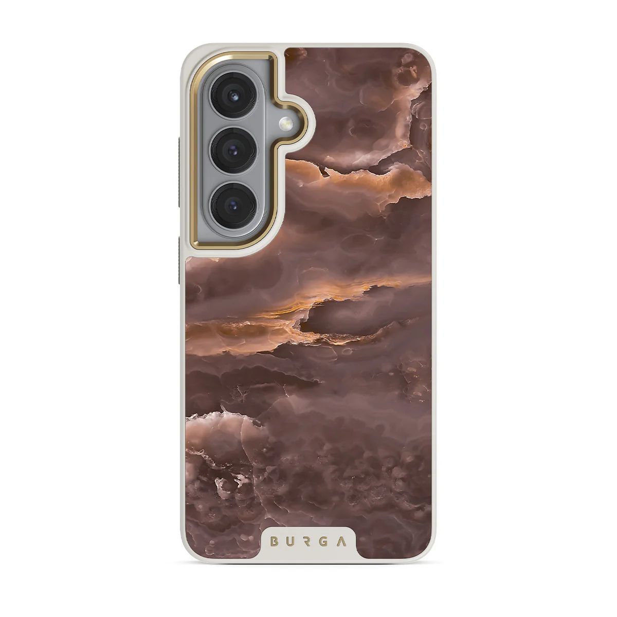 Fire Wood - Brown Marble Samsung Galaxy S26 Plus Case - Image 26
