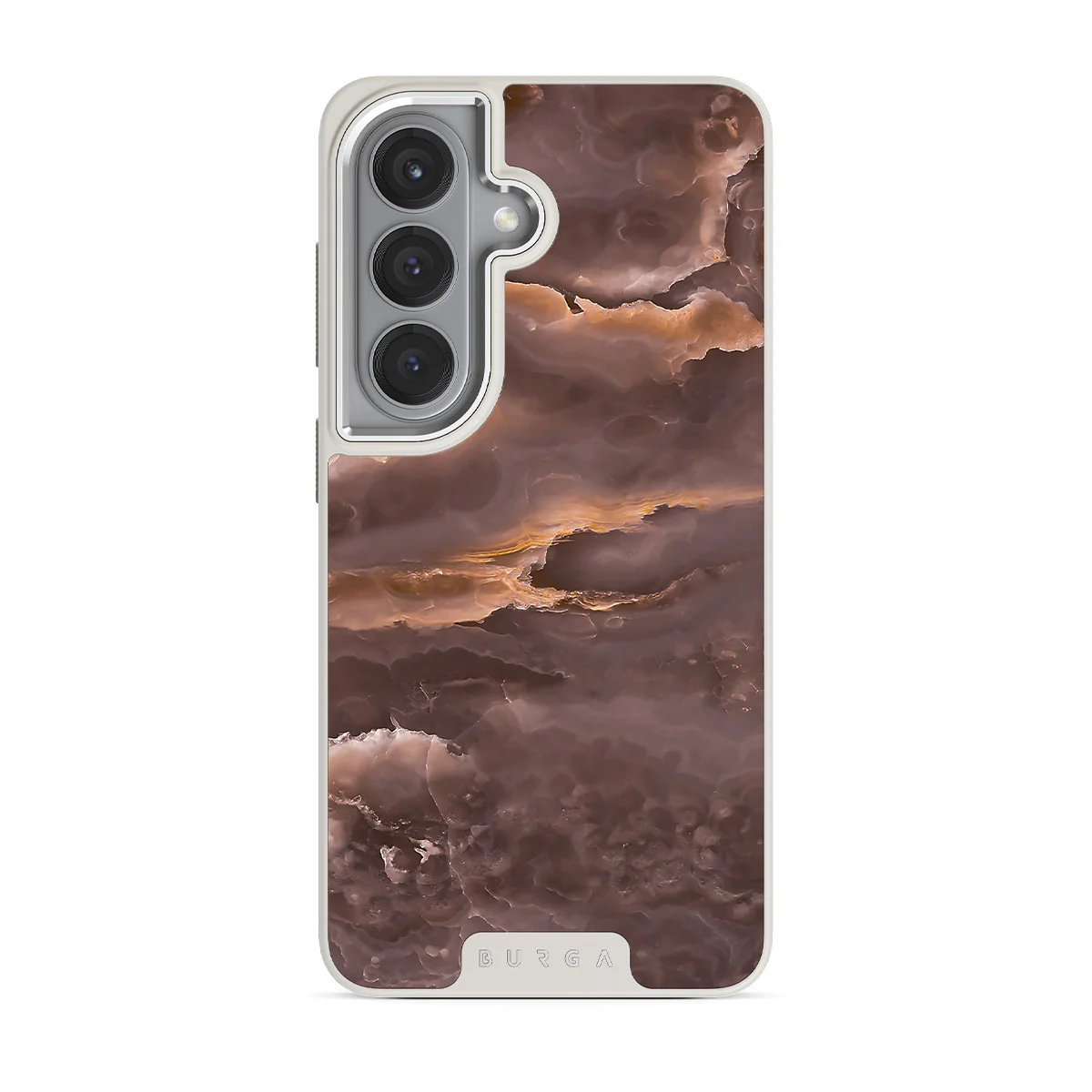Fire Wood - Brown Marble Samsung Galaxy S26 Plus Case - Image 33