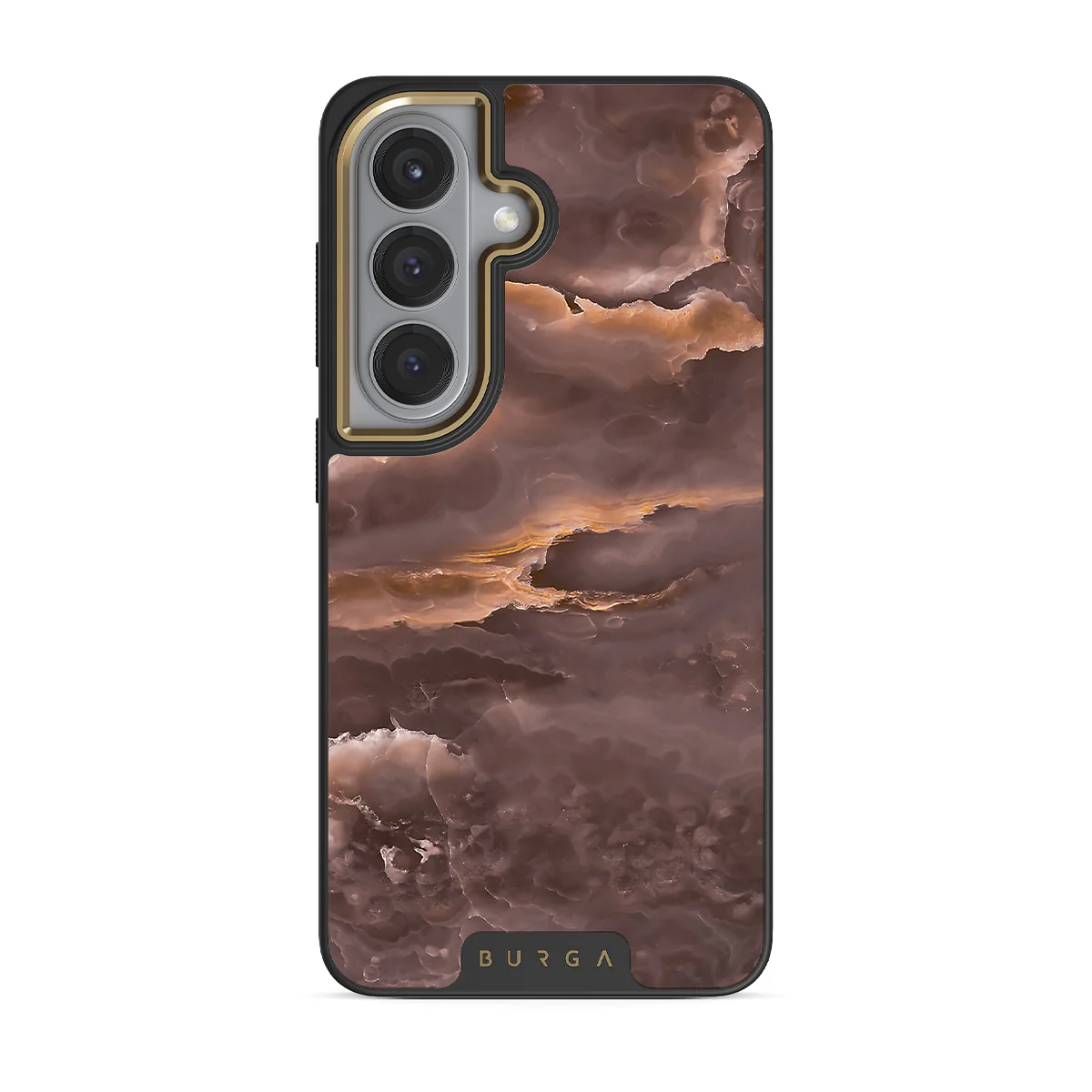 Fire Wood - Brown Marble Samsung Galaxy S26 Plus Case - Image 5