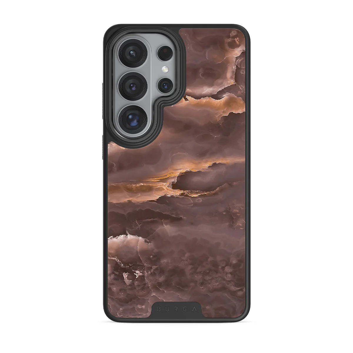 Fire Wood - Brown Marble Samsung Galaxy S26 Ultra Case - Image 12