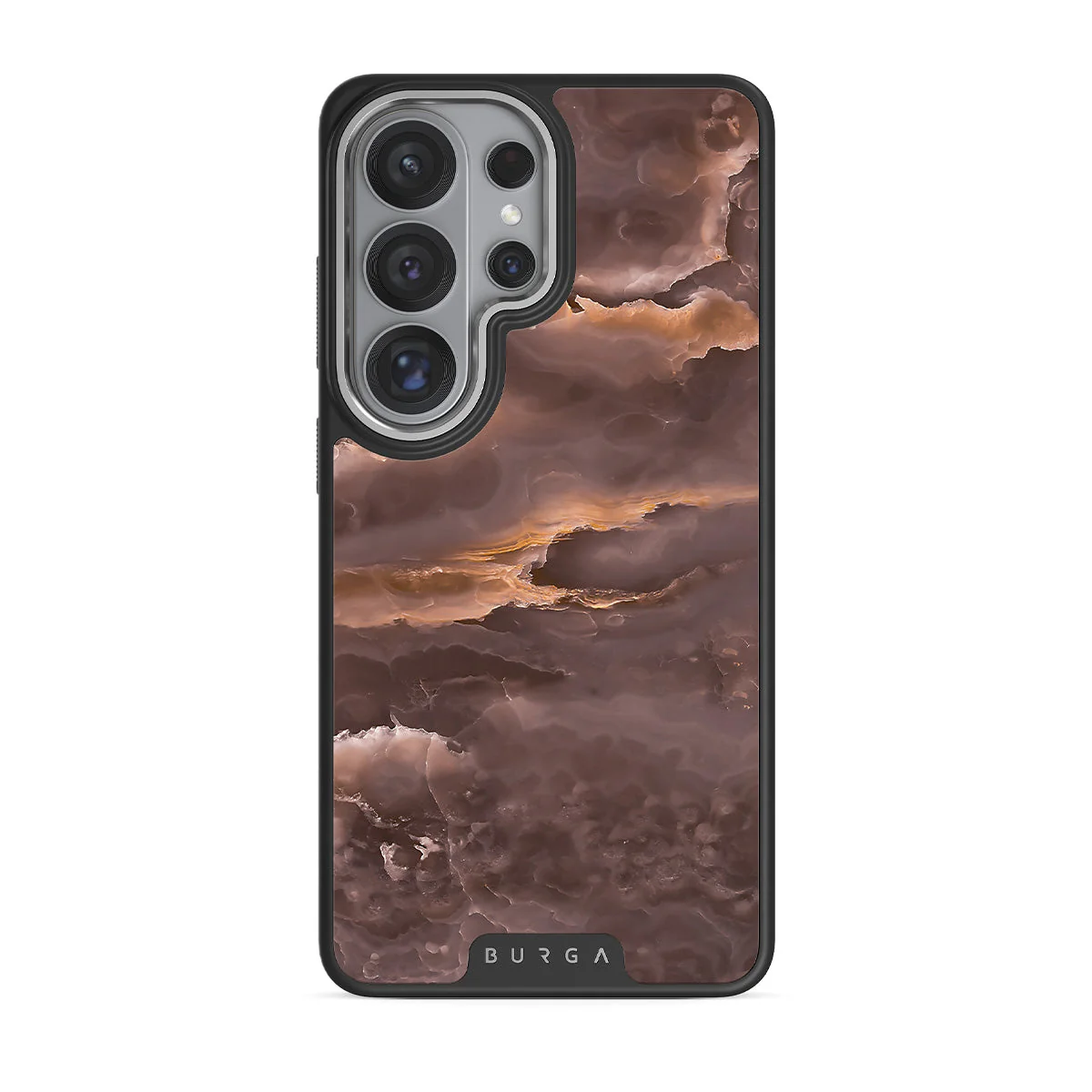 Fire Wood - Brown Marble Samsung Galaxy S26 Ultra Case - Image 19