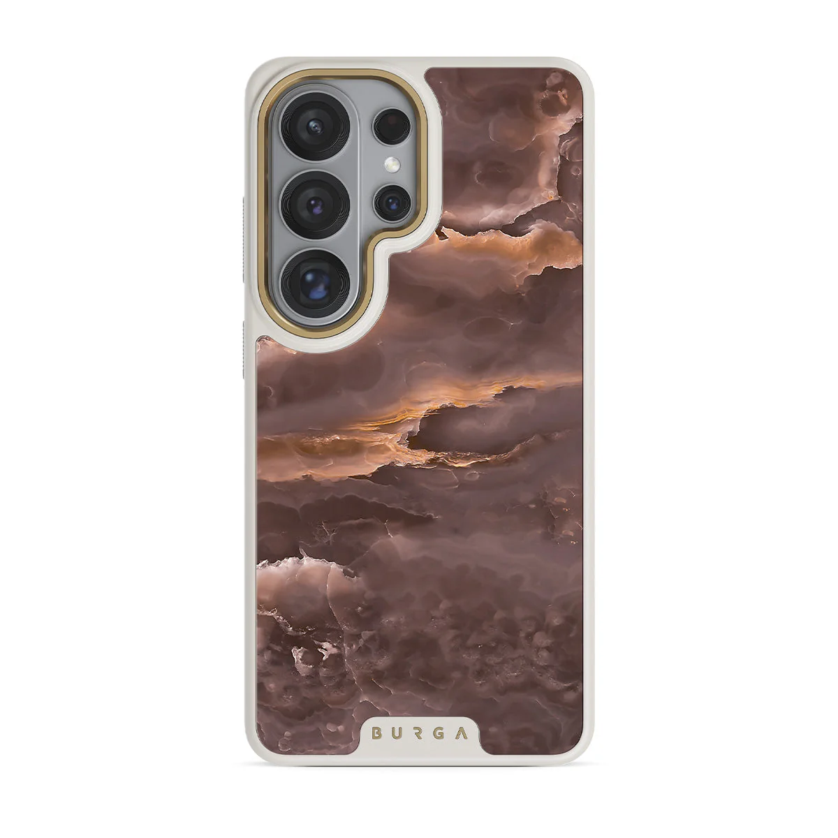 Fire Wood - Brown Marble Samsung Galaxy S26 Ultra Case - Image 26