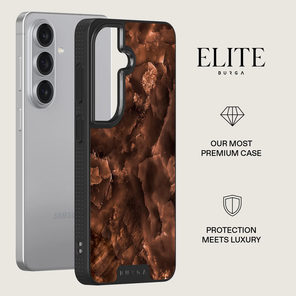 Toasted Chestnut - Brown Samsung Galaxy S26 Case - Image 13