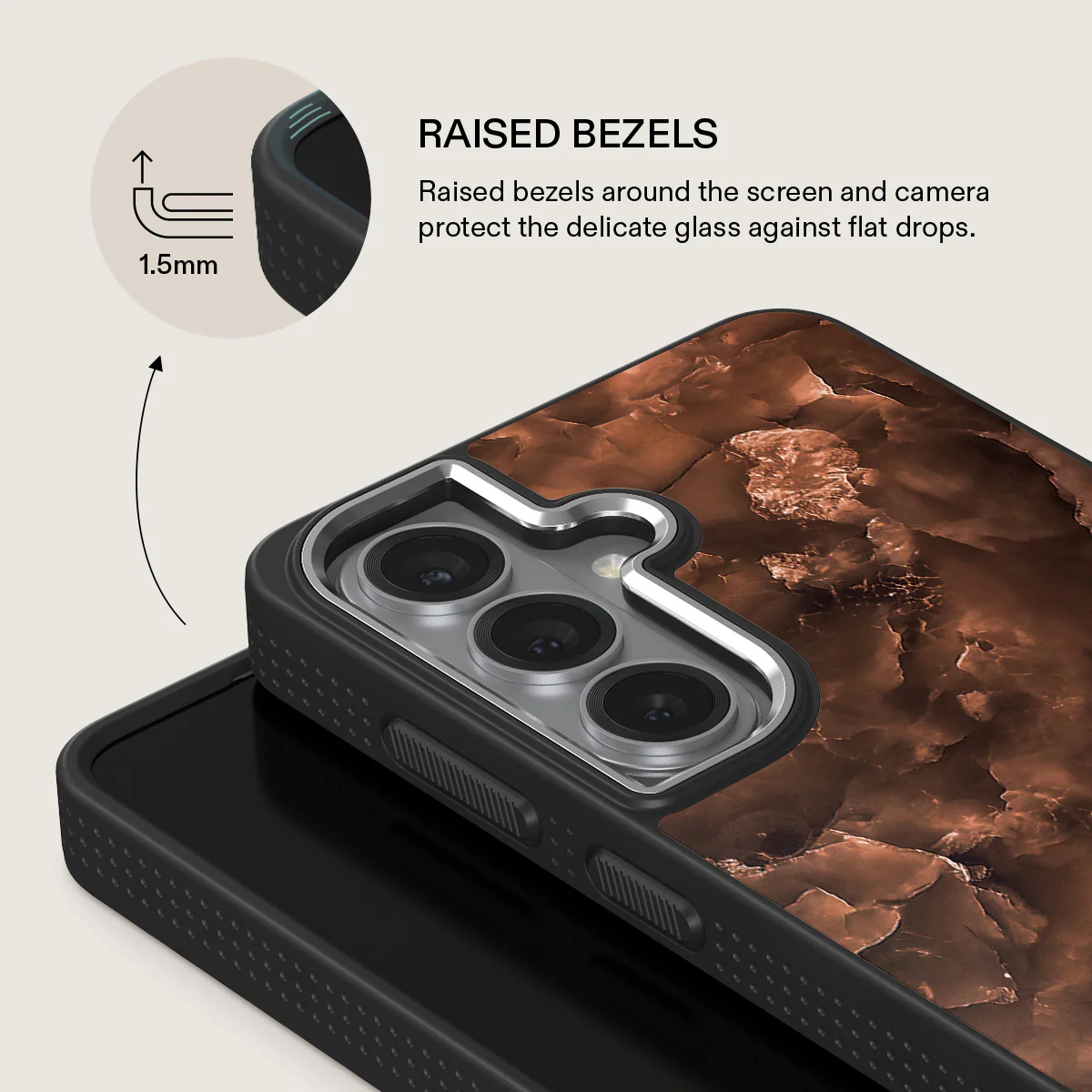 Toasted Chestnut - Brown Samsung Galaxy S26 Case - Image 22