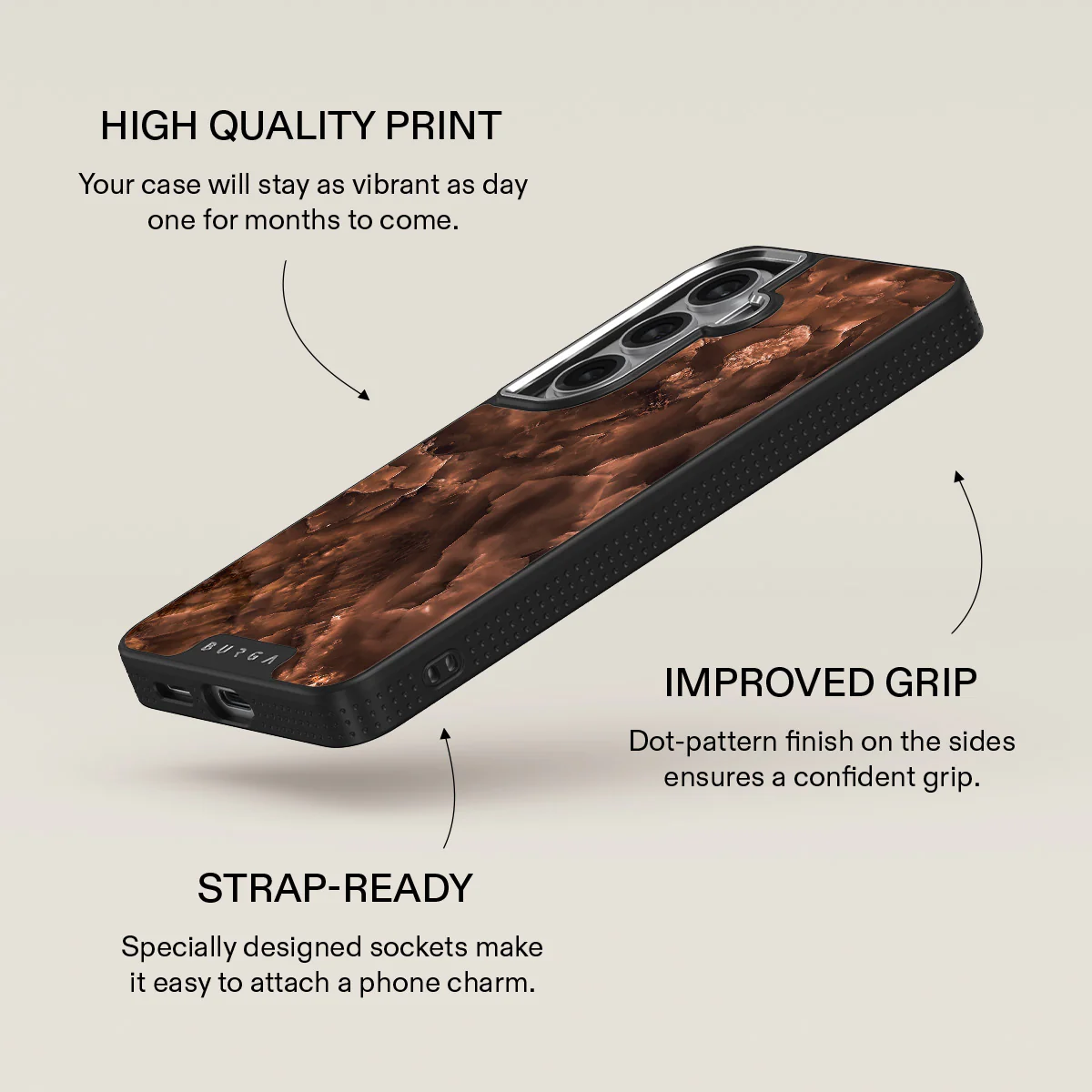 Toasted Chestnut - Brown Samsung Galaxy S26 Case - Image 23