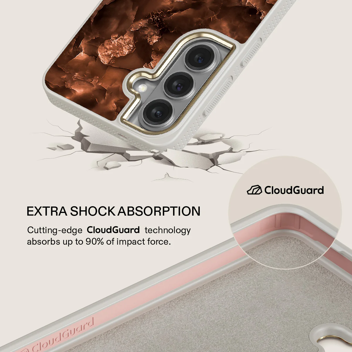 Toasted Chestnut - Brown Samsung Galaxy S26 Case - Image 28