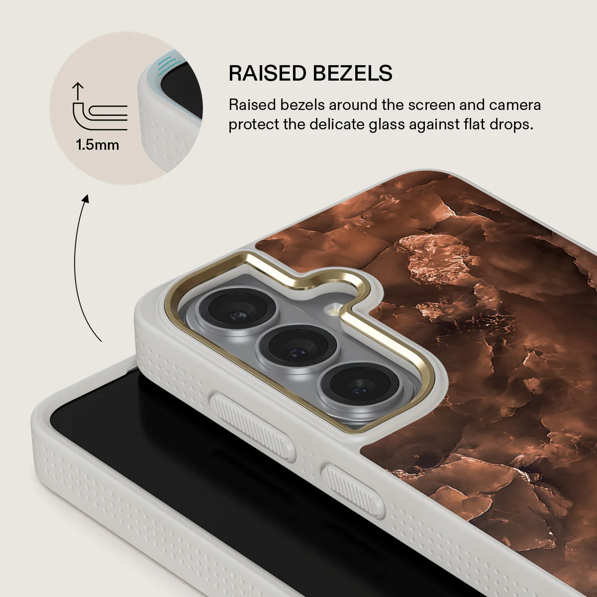 Toasted Chestnut - Brown Samsung Galaxy S26 Case - Image 29